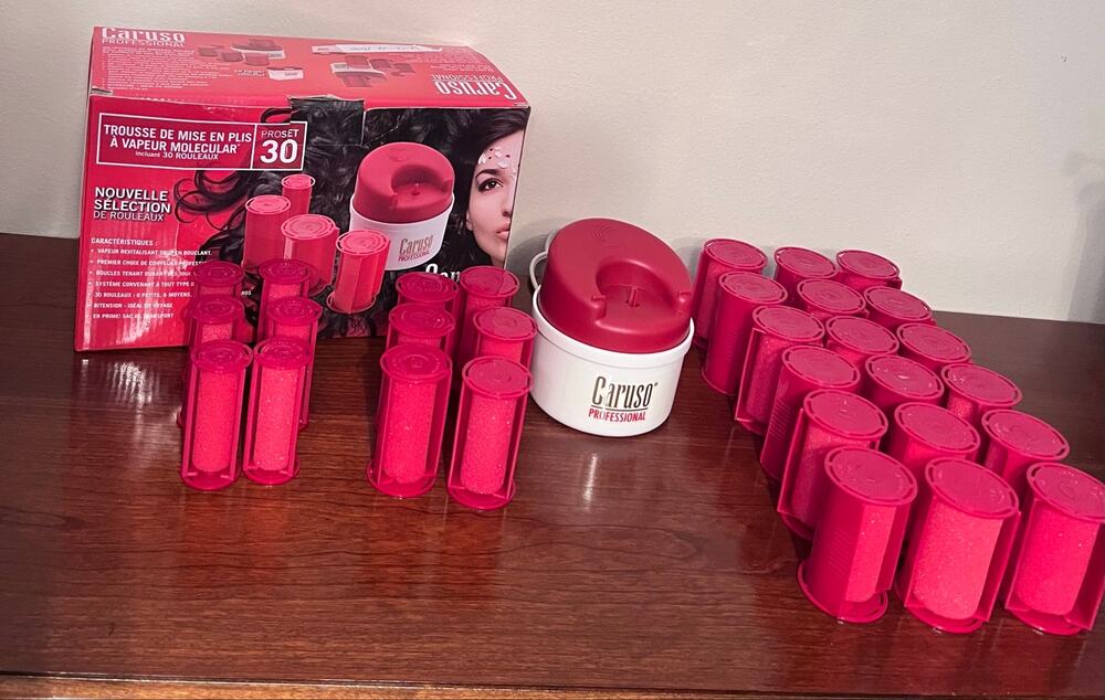 CARUSO ProSet 30 Rollers Curlers Professional Molecular Steam Hairsetter 561030
